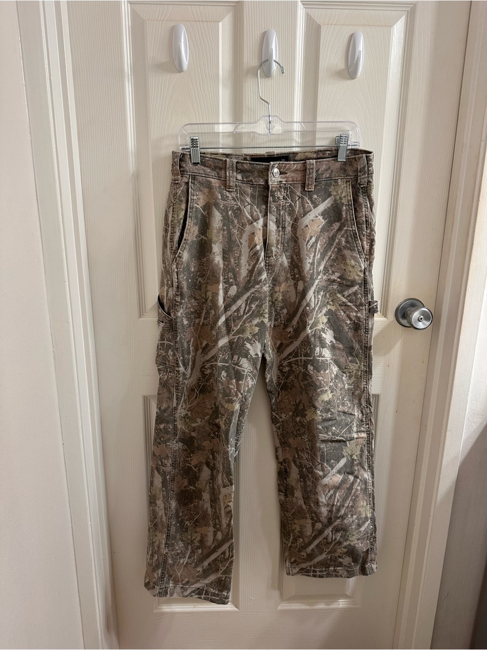 Abercrombie & Fitch Men's Brown Camouflage Cargo Pants